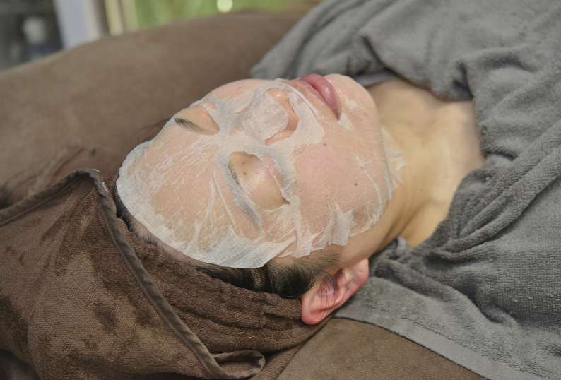 沈静化粧水パック